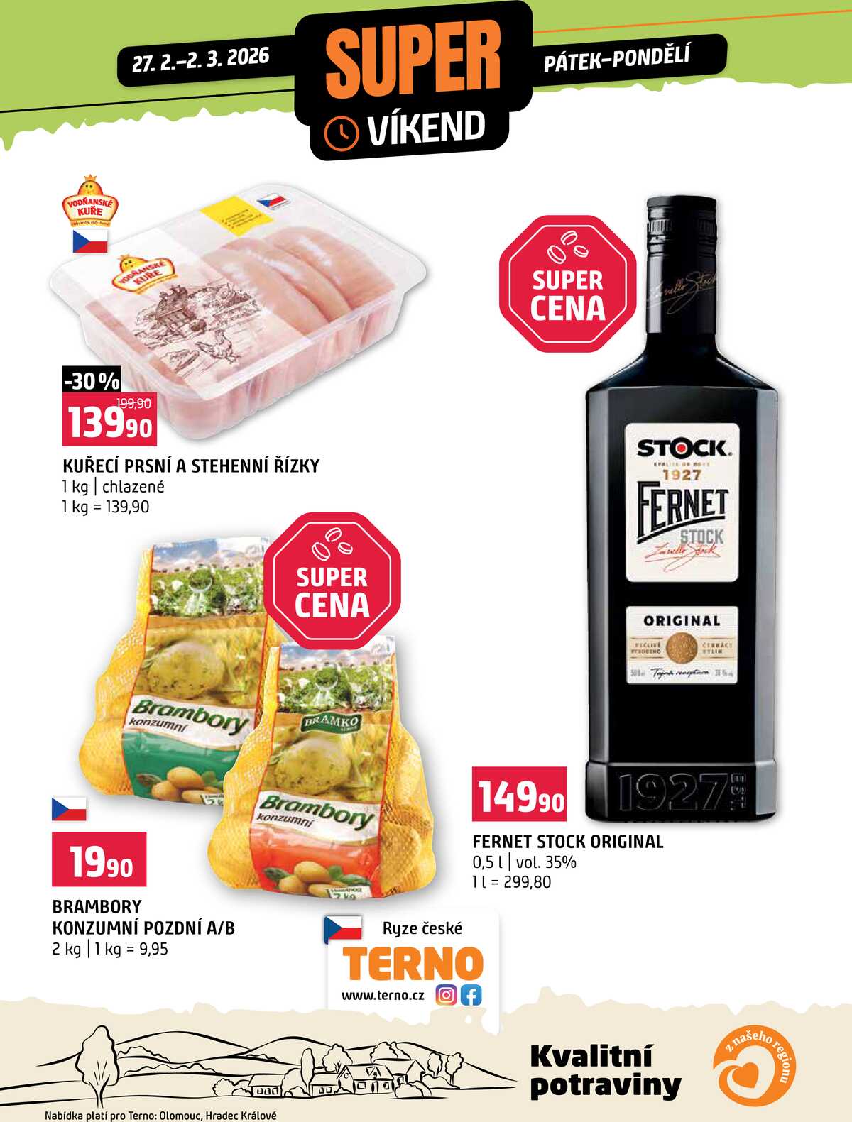 Terno Víkendová akce od 27.2. do 2.3.2026 strana 2