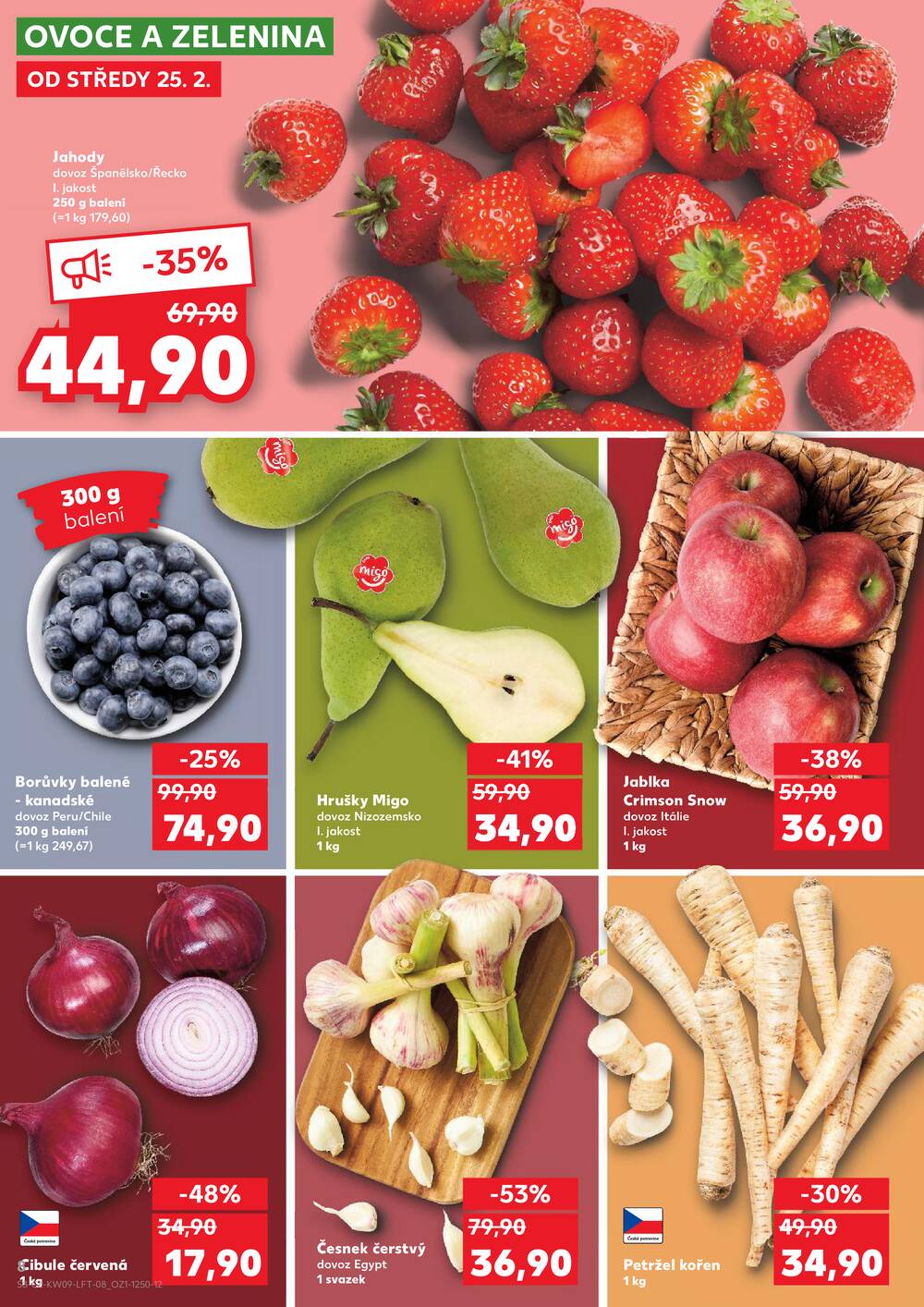 Leták Kaufland - Kaufland 25.2. - 3.3. - Kaufland - Rokycany - strana 8