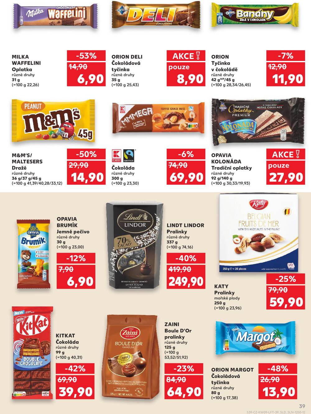 Leták Kaufland - Kaufland 25.2. - 3.3. - Kaufland - Rokycany - strana 39