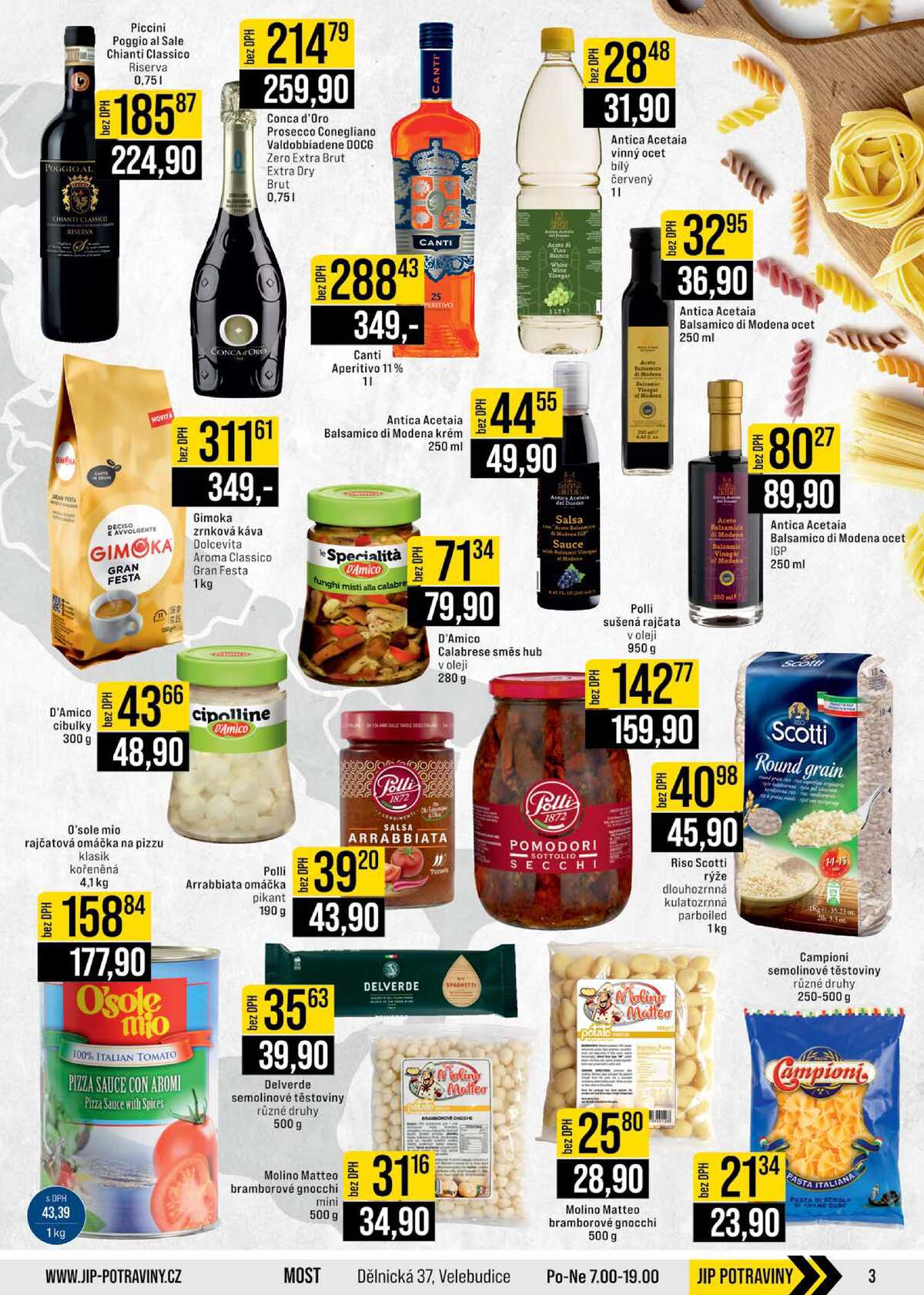 JIP Cash & Carry Brno, Praha, Ostrava, Jilemnice, Pardubice, Ostrava, Karlovy Vary, Olomouc a Zlín od 18.2. do 24.2.2026 strana 3