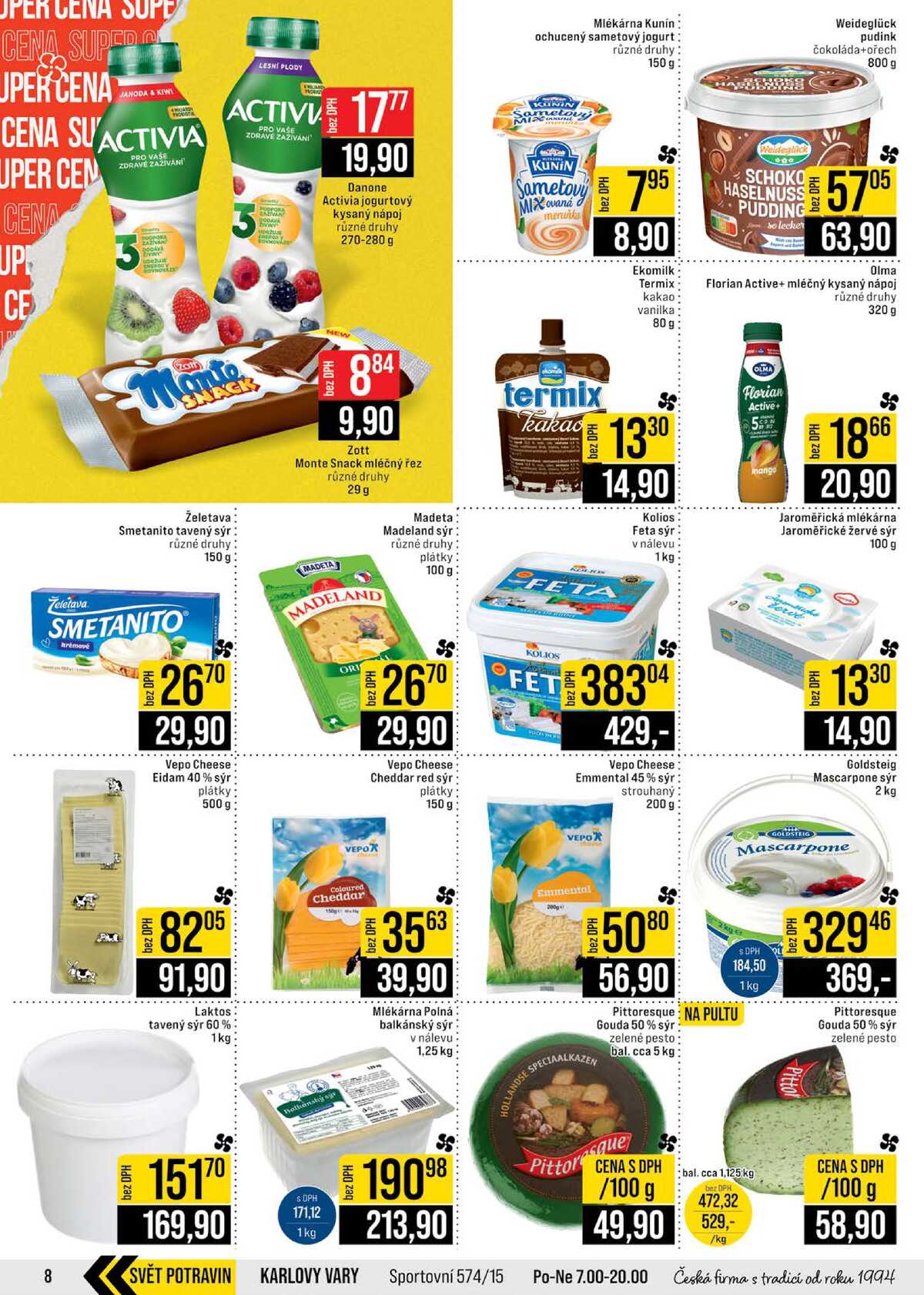 JIP Cash & Carry Brno, Praha, Ostrava, Jilemnice, Pardubice, Ostrava, Karlovy Vary, Olomouc a Zlín od 18.2. do 24.2.2026 strana 8