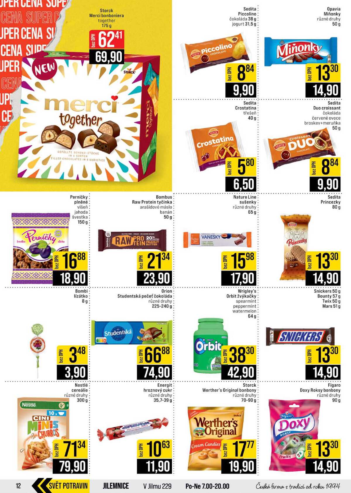 JIP Cash & Carry Brno, Praha, Ostrava, Jilemnice, Pardubice, Ostrava, Karlovy Vary, Olomouc a Zlín od 18.2. do 24.2.2026 strana 12