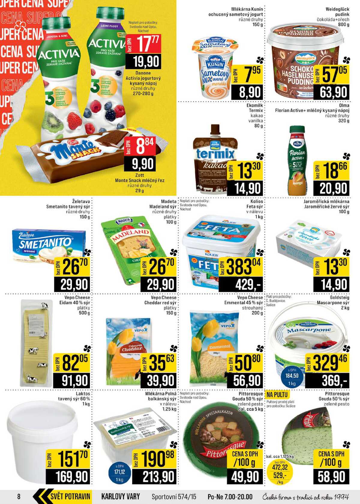 JIP Cash & Carry České Budějovice, Most, Náchod, Polička, Sušice a Svoboda nad Úpou od 18.2. do 24.2.2026 strana 8