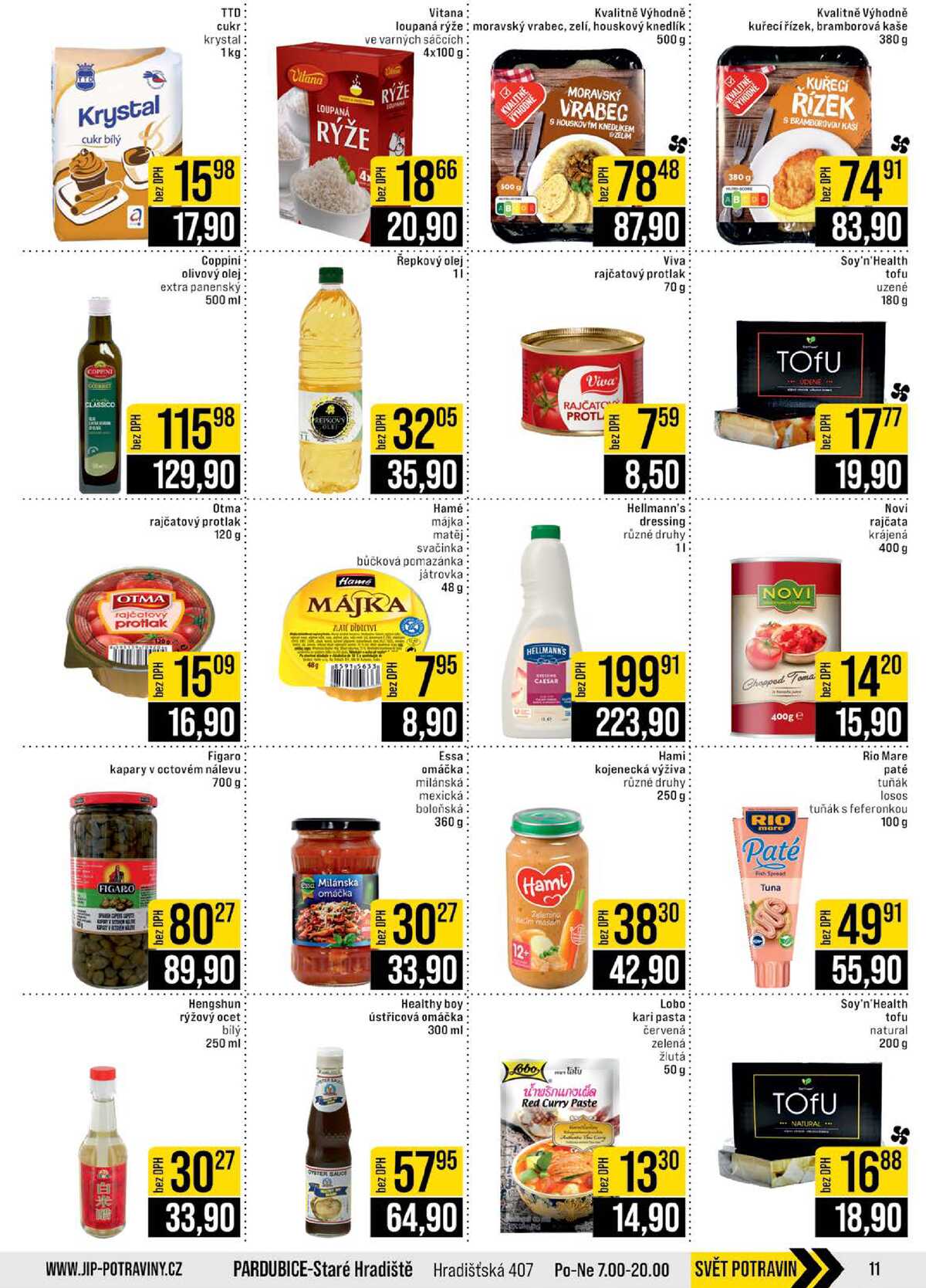 JIP Cash & Carry České Budějovice, Most, Náchod, Polička, Sušice a Svoboda nad Úpou od 18.2. do 24.2.2026 strana 11