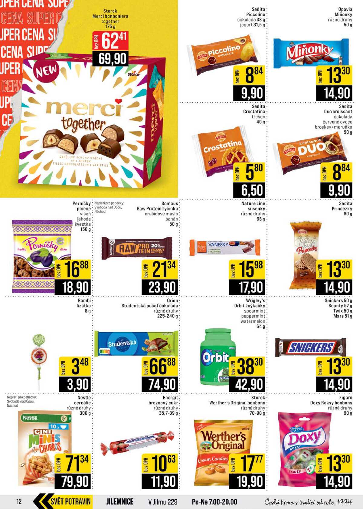 JIP Cash & Carry České Budějovice, Most, Náchod, Polička, Sušice a Svoboda nad Úpou od 18.2. do 24.2.2026 strana 12