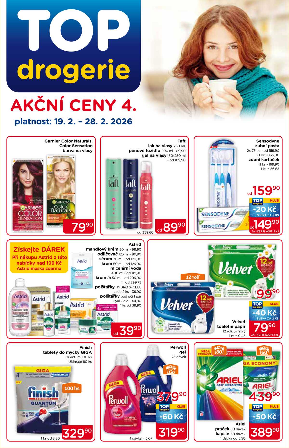 TOP drogerie do 28.2. strana 1