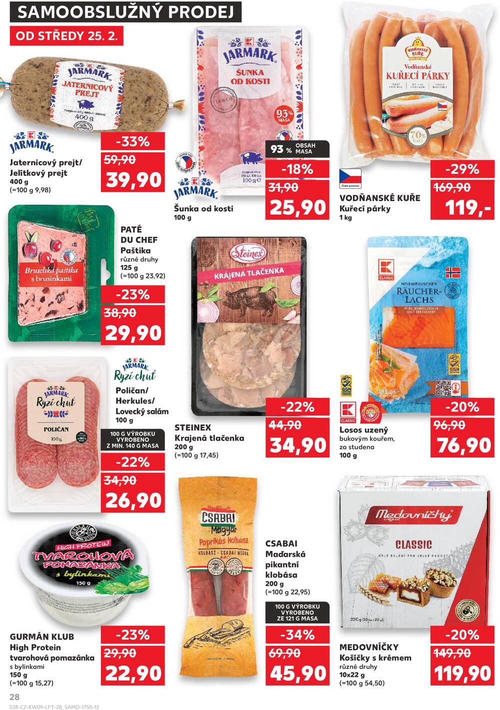 Kaufland 25.2. - 3.3. - Kaufland - Teplice (Čs. Dobrovolců)