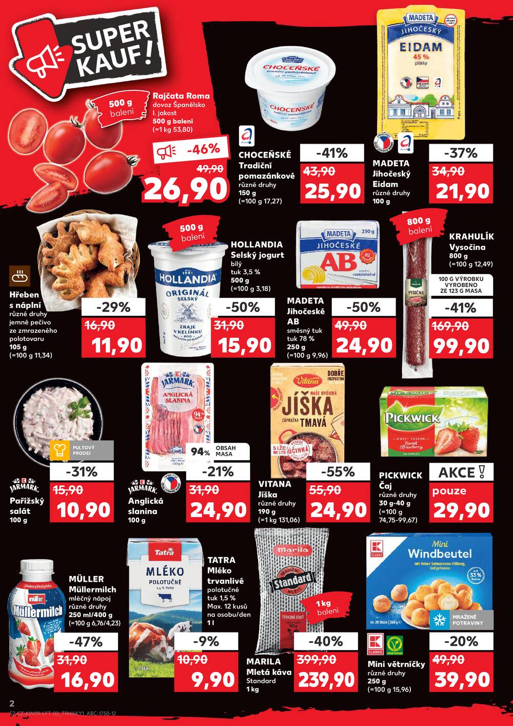 Leták Kaufland - Kaufland 25.2. - 3.3. - Kaufland - Teplice - strana 2