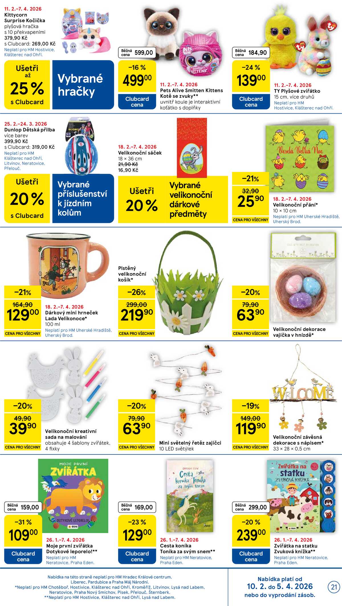 Tesco malé hypermarkety od 25.2. do 3.3.2026 strana 21