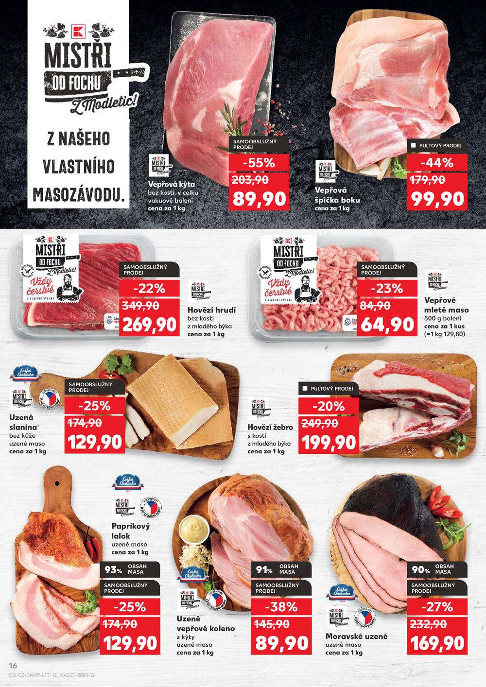 Leták Kaufland - Kaufland 25.2. - 3.3. - Kaufland - Krnov - strana 16