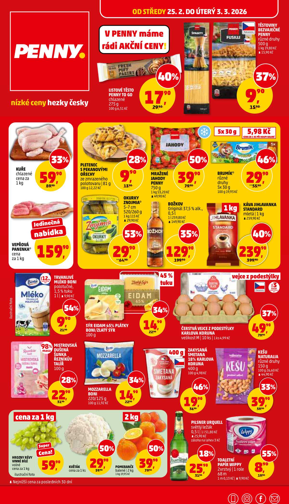 Penny Market od 25.2. do 3.3.2026 strana 1