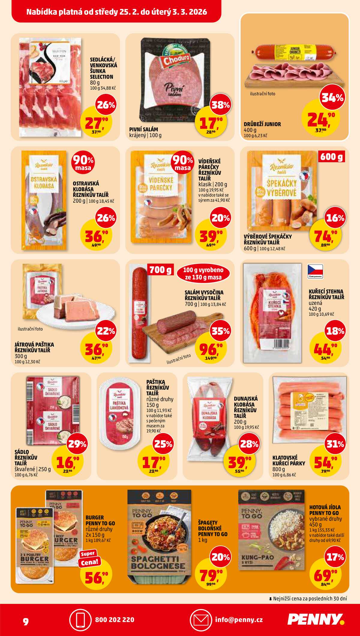Penny Market od 25.2. do 3.3.2026 strana 9