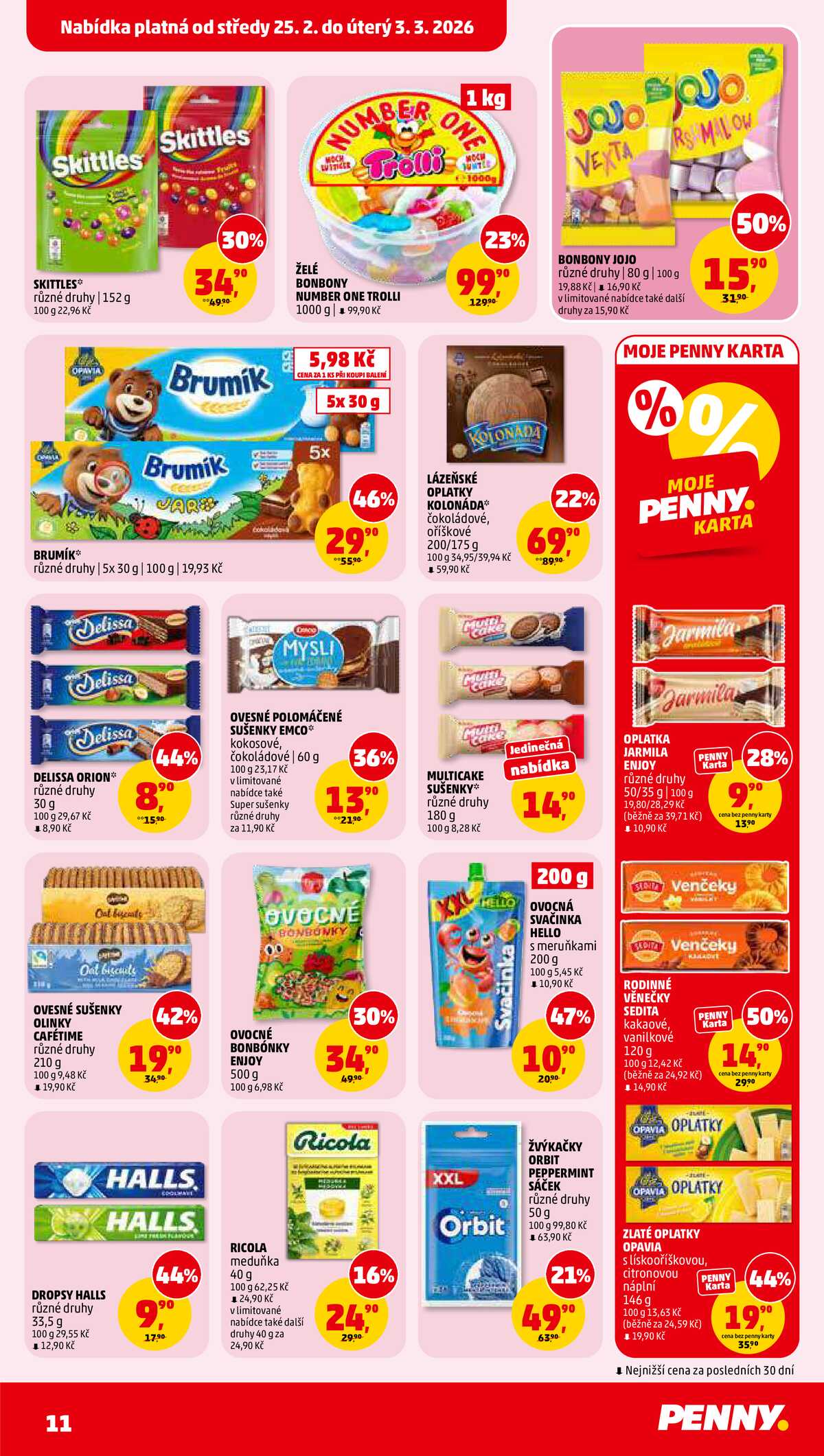 Penny Market od 25.2. do 3.3.2026 strana 11