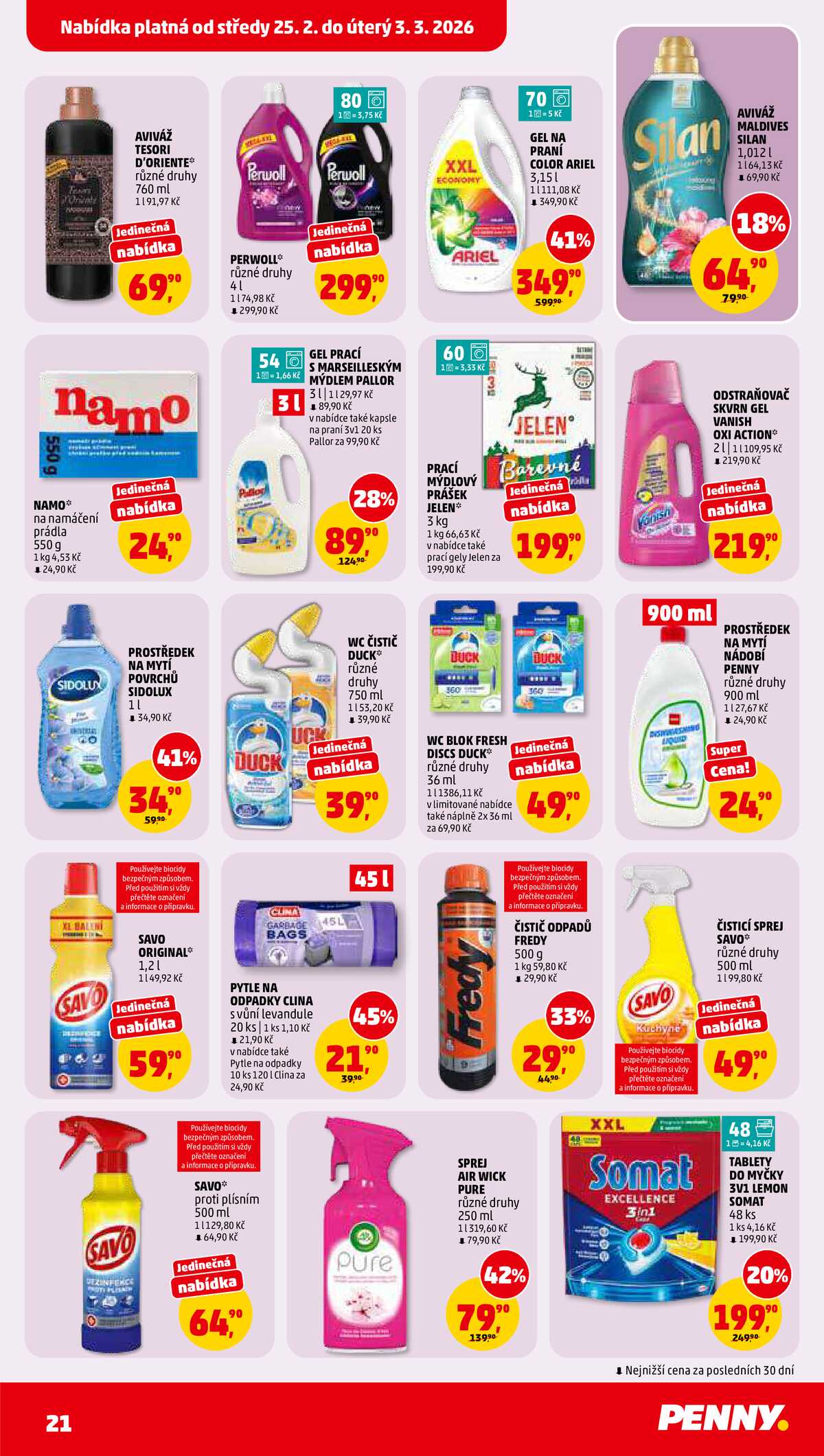 Penny Market od 25.2. do 3.3.2026 strana 21