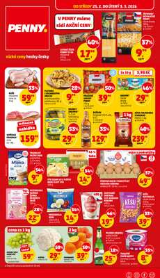 Penny Market od 25.2. do 3.3.2026