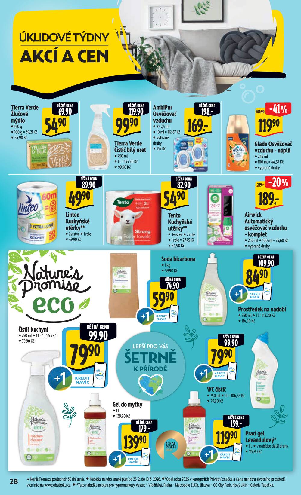 Albert  Hypermarket od 25.2. do 3.3.2026