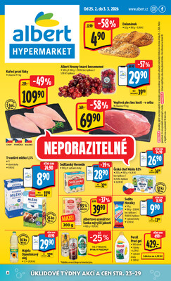 Albert  Hypermarket od 25.2. do 3.3.2026