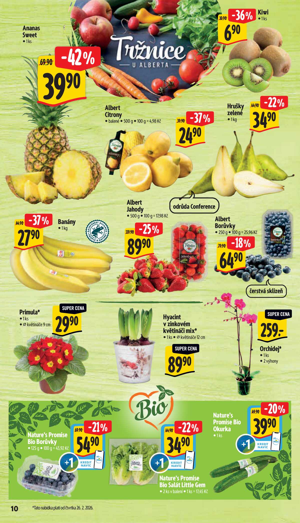 Albert Supermarket od 25.2. do 3.3.2026 strana 10