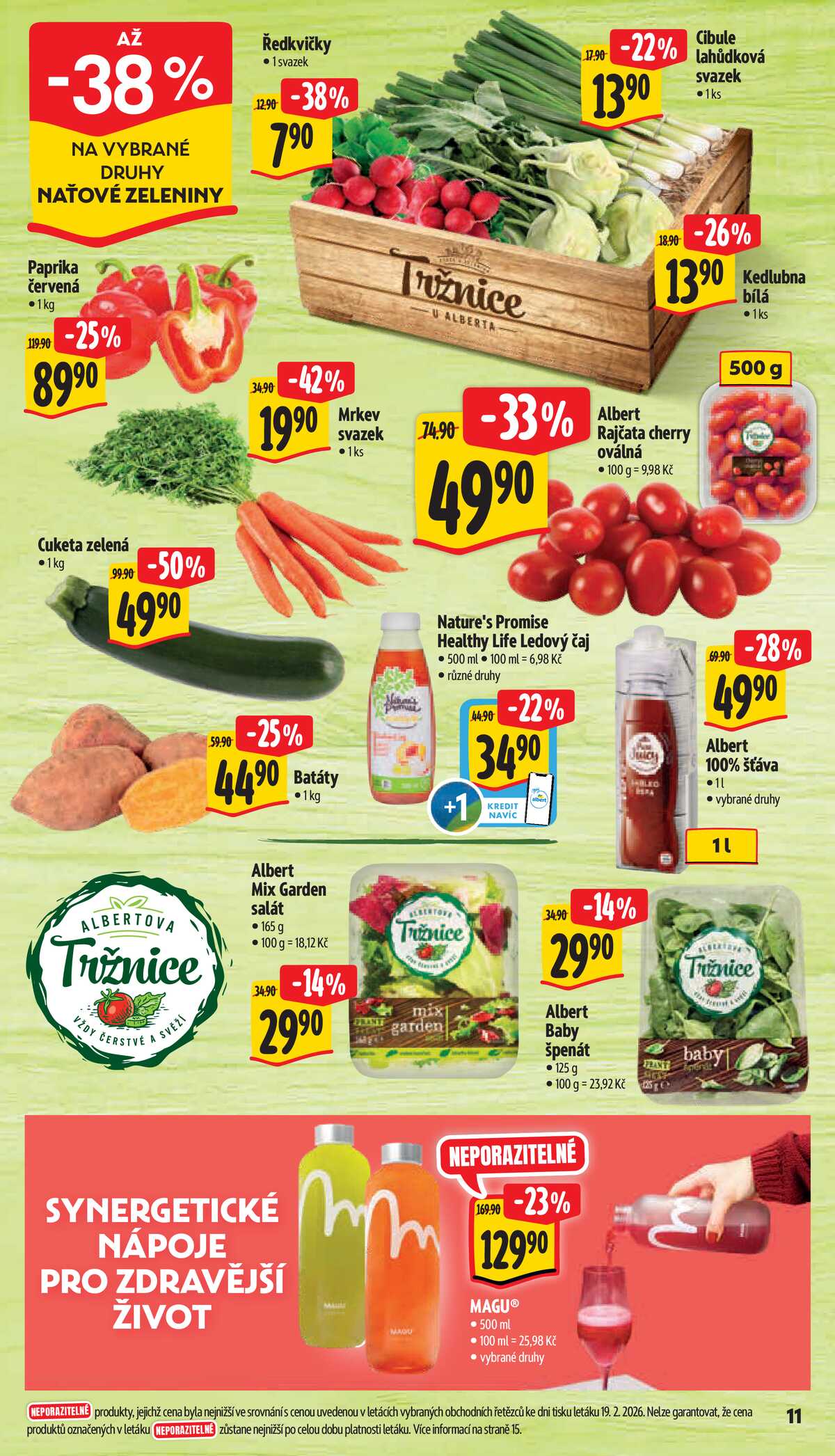 Albert Supermarket od 25.2. do 3.3.2026 strana 11
