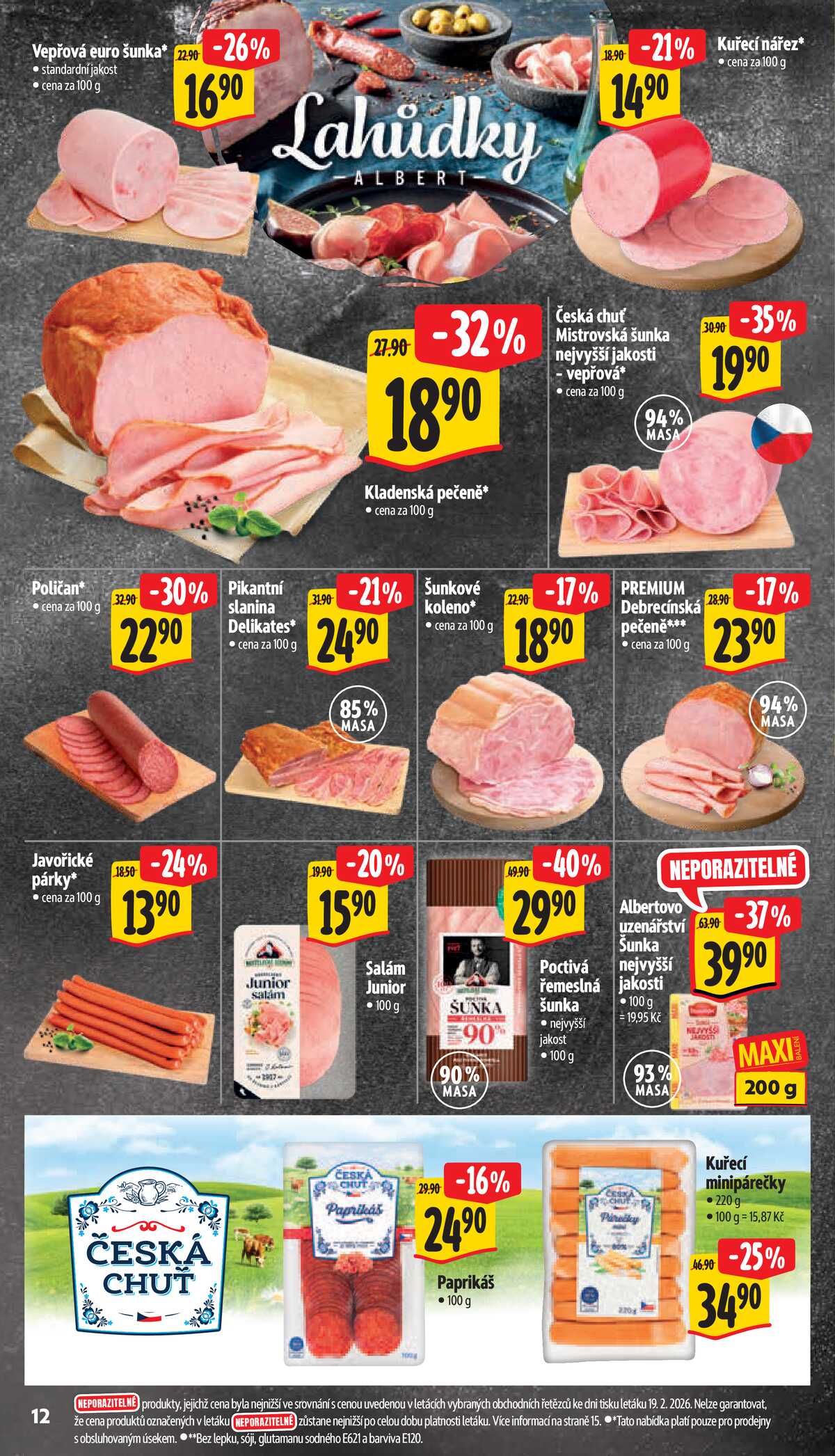 Albert Supermarket od 25.2. do 3.3.2026 strana 14