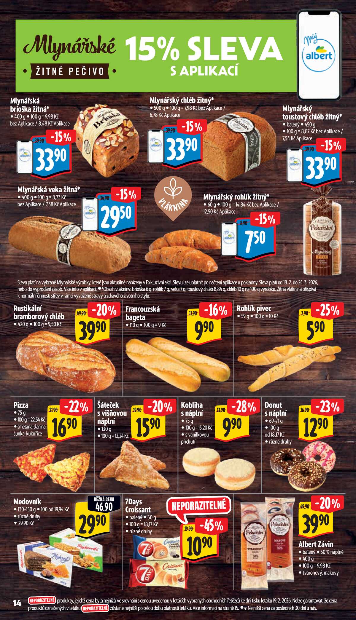 Albert Supermarket od 25.2. do 3.3.2026 strana 16
