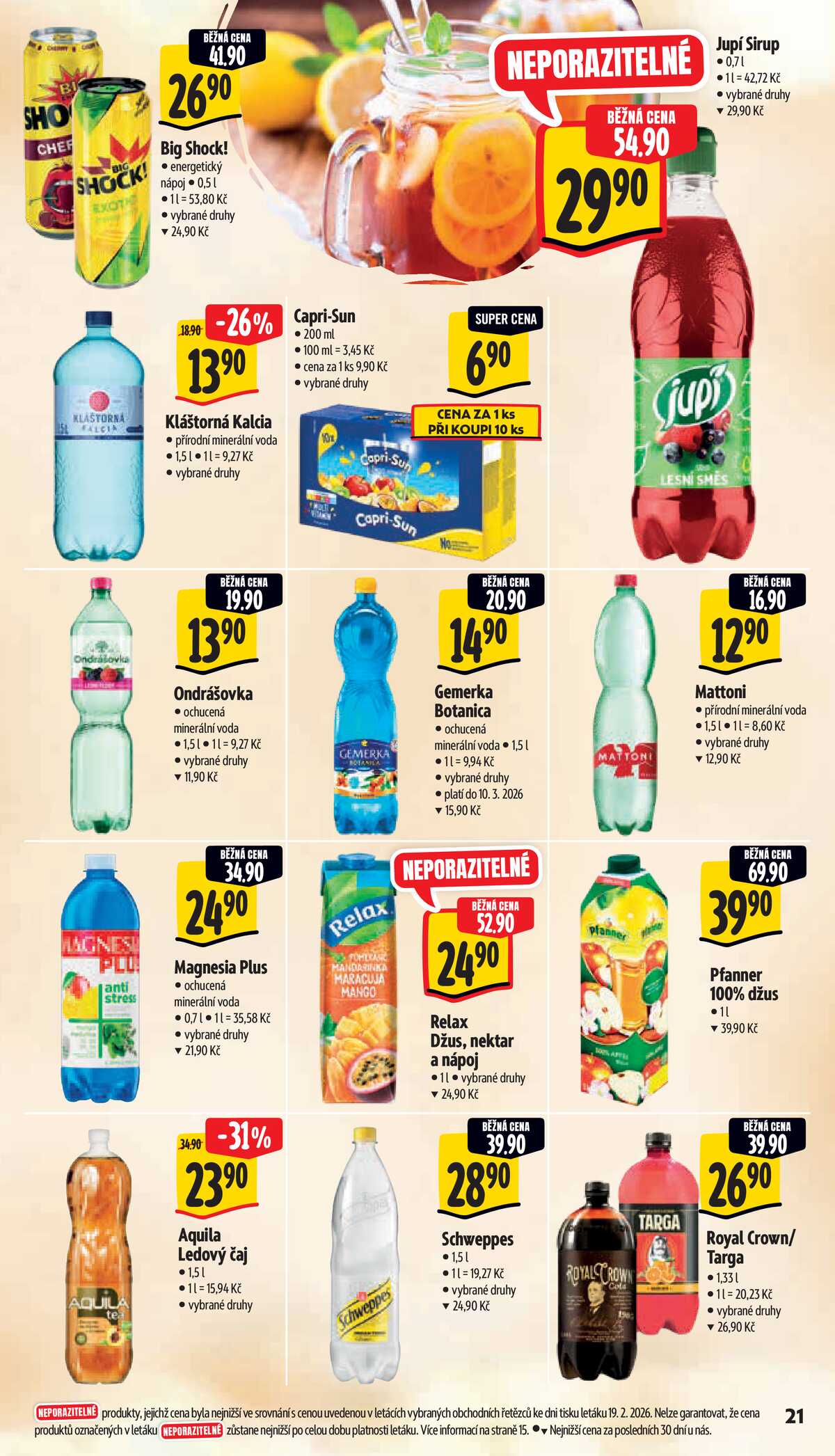 Albert Supermarket od 25.2. do 3.3.2026 strana 23