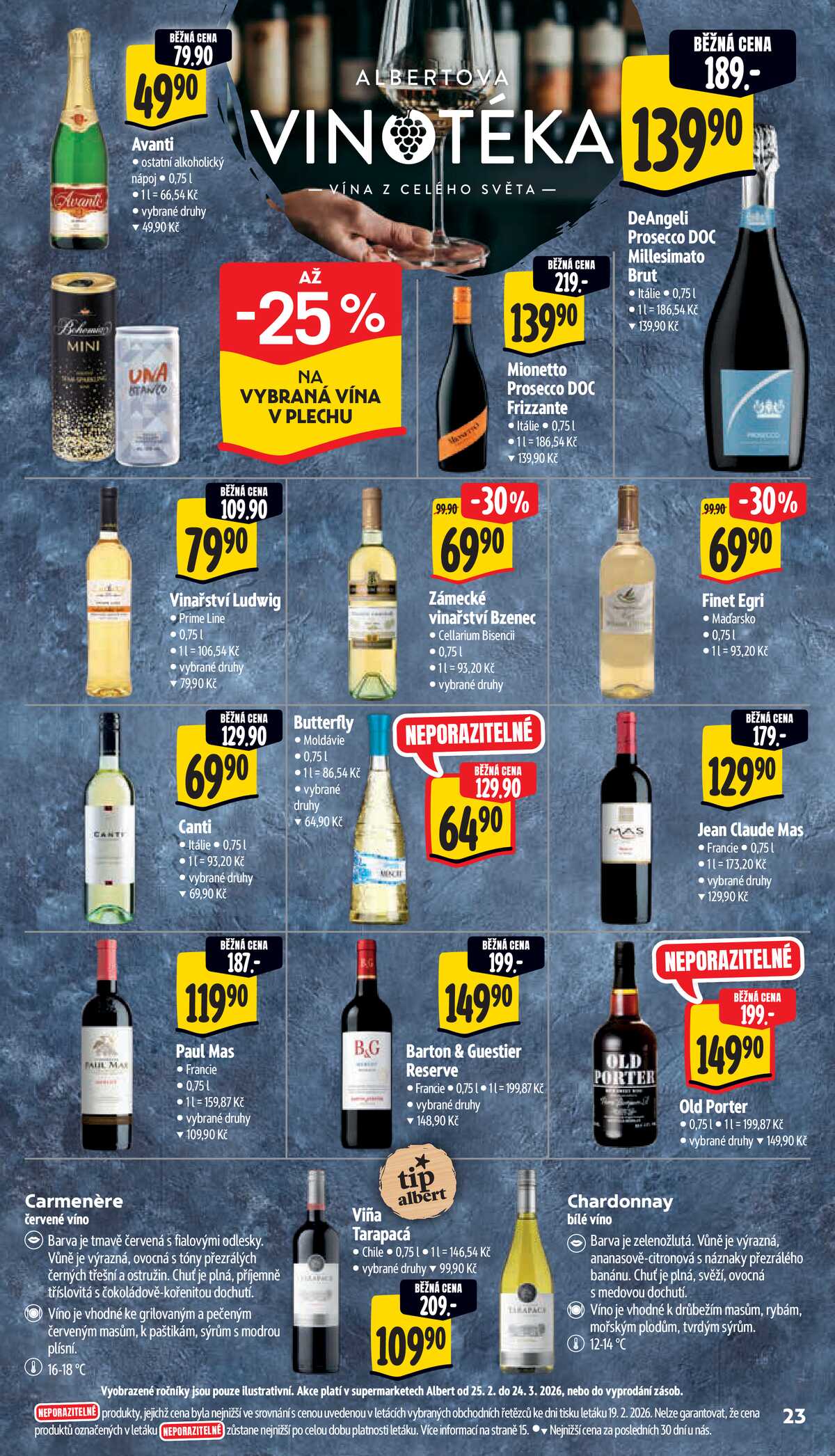 Albert Supermarket od 25.2. do 3.3.2026 strana 25