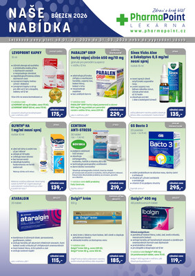 Pharma Point typ A od 1.3. do 31.3.2026
