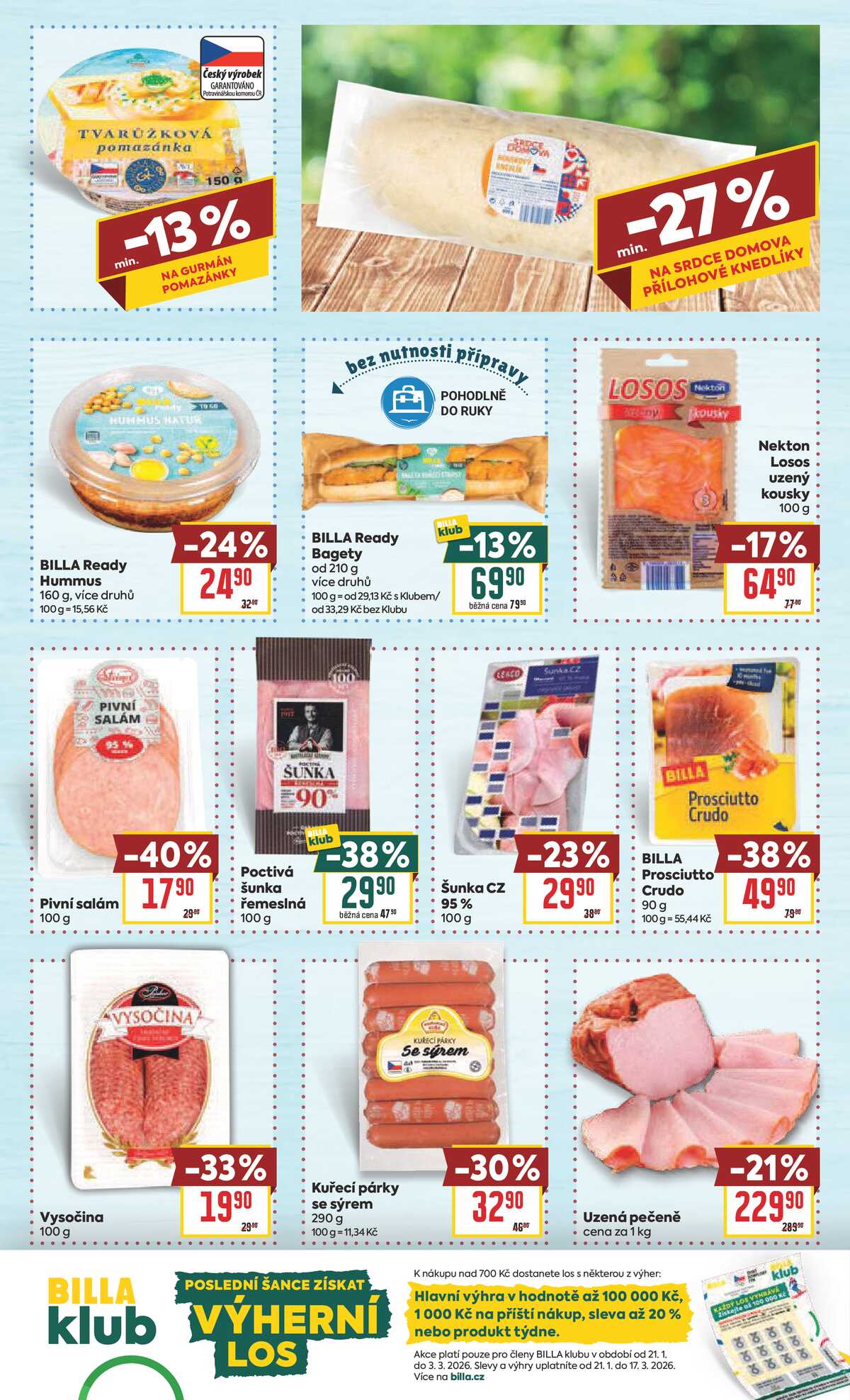 BILLA od 25.2. do 3.3.2026 strana 13