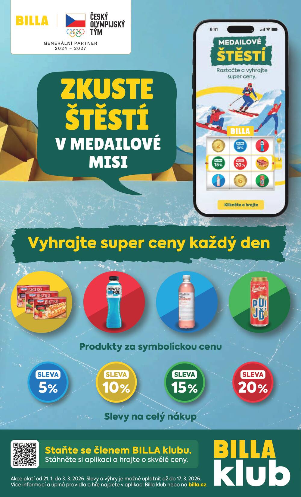 BILLA od 25.2. do 3.3.2026