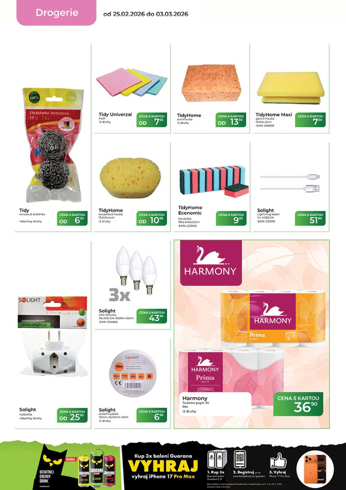 Tamda Foods od 25.2. do 3.3.2026 strana 50