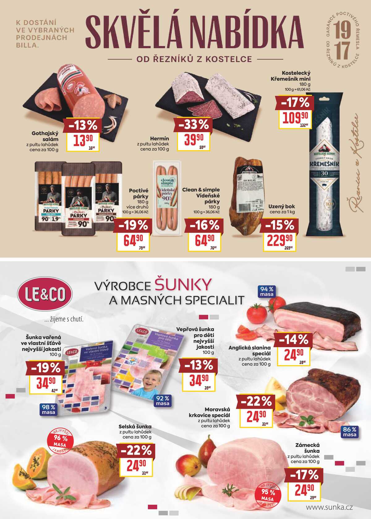 Billa katalog Oblíbené značky od 25.2. do 17.3.2026 strana 3