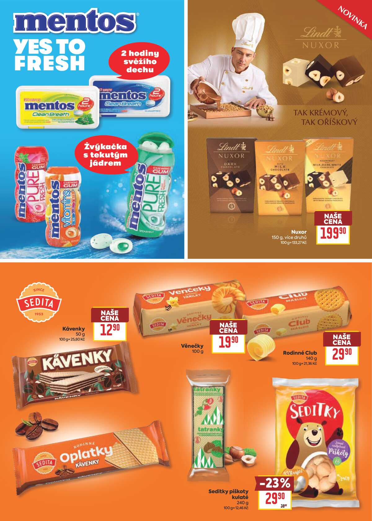 Billa katalog Oblíbené značky od 25.2. do 17.3.2026 strana 12