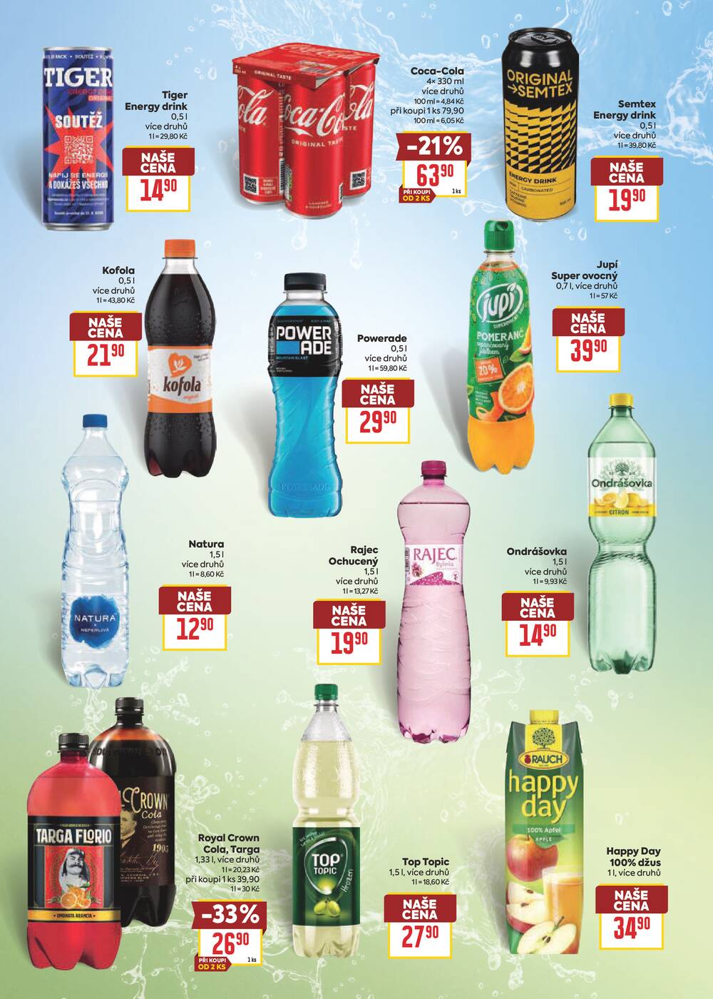 Billa katalog Oblíbené značky od 25.2. do 17.3.2026