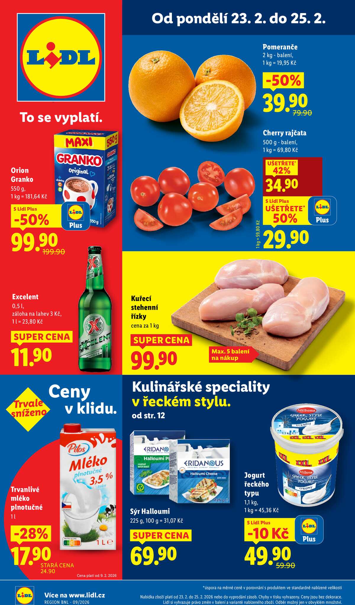 Lidl od 23.2. do 25.2.2026 strana 1