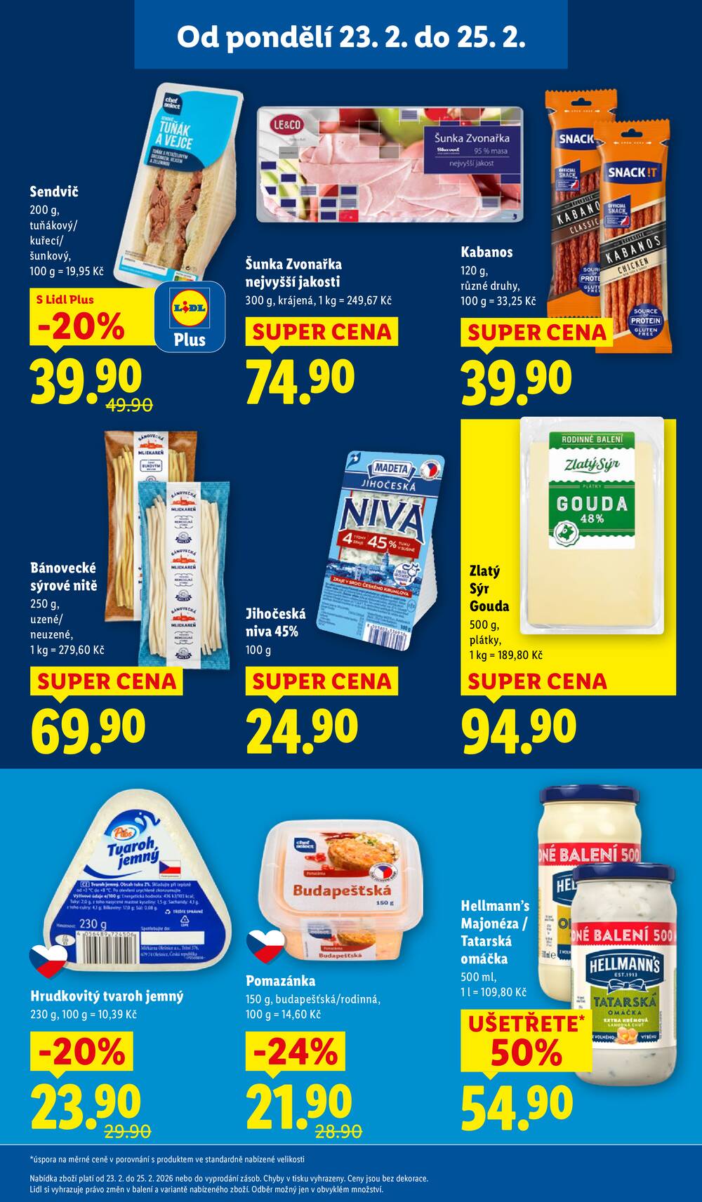 Lidl od 23.2. do 25.2.2026