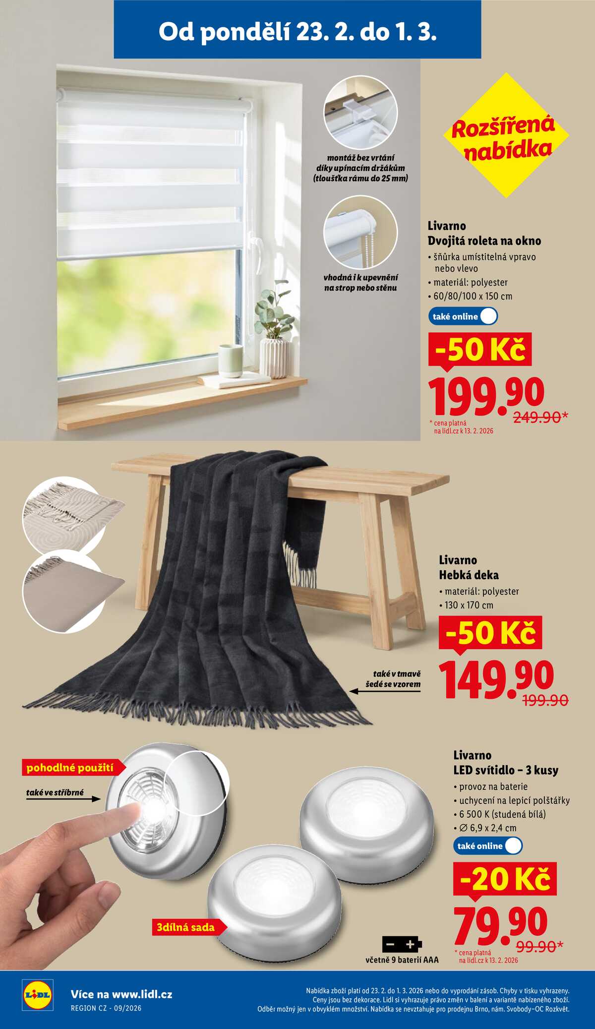 Lidl Spotřební zboží 23.2. - 1.3. strana 6