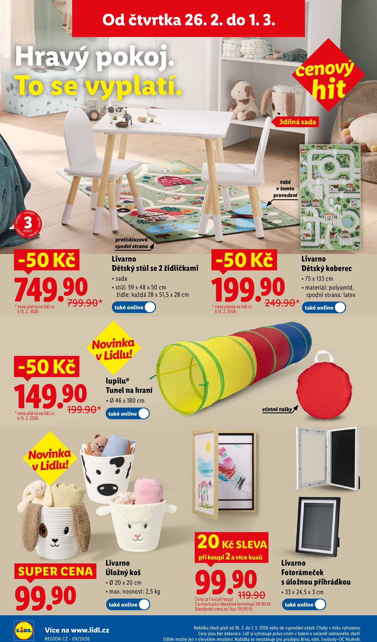 Lidl Spotřební zboží 23.2. - 1.3. strana 22