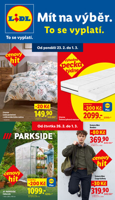 Lidl Spotřební zboží 23.2. - 1.3.