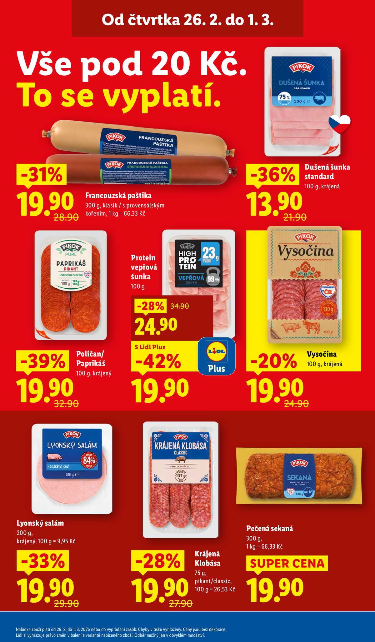 Lidl Čtvrtek od 26.2. do 1.3.2026 strana 15