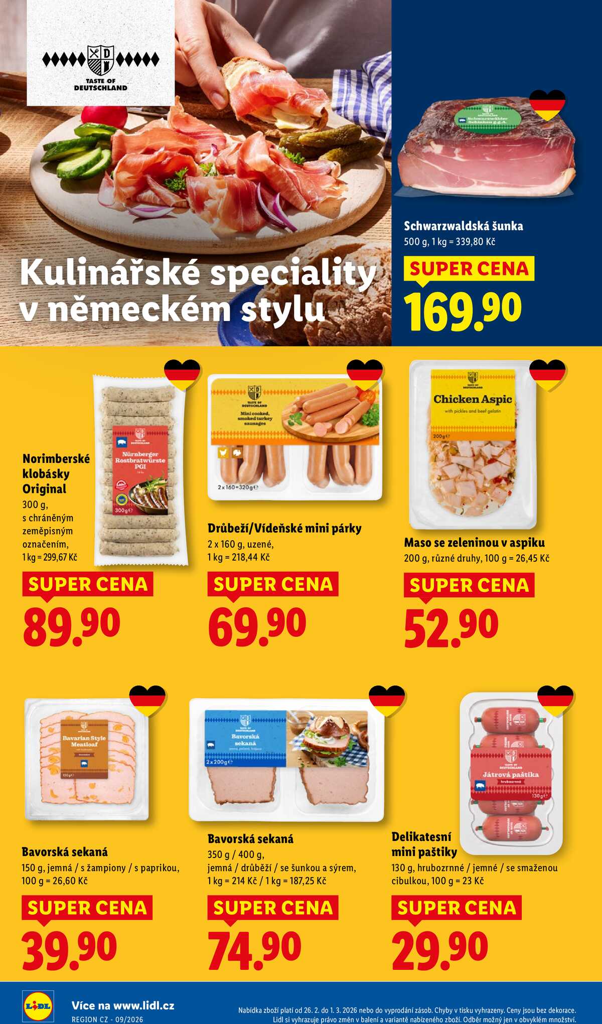 Lidl Čtvrtek od 26.2. do 1.3.2026 strana 22