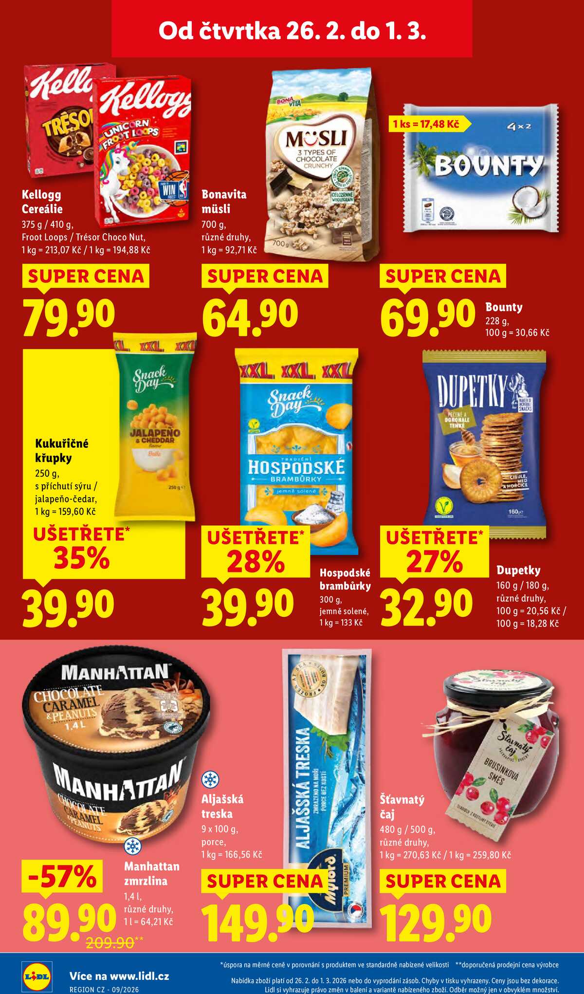 Lidl Čtvrtek od 26.2. do 1.3.2026 strana 26