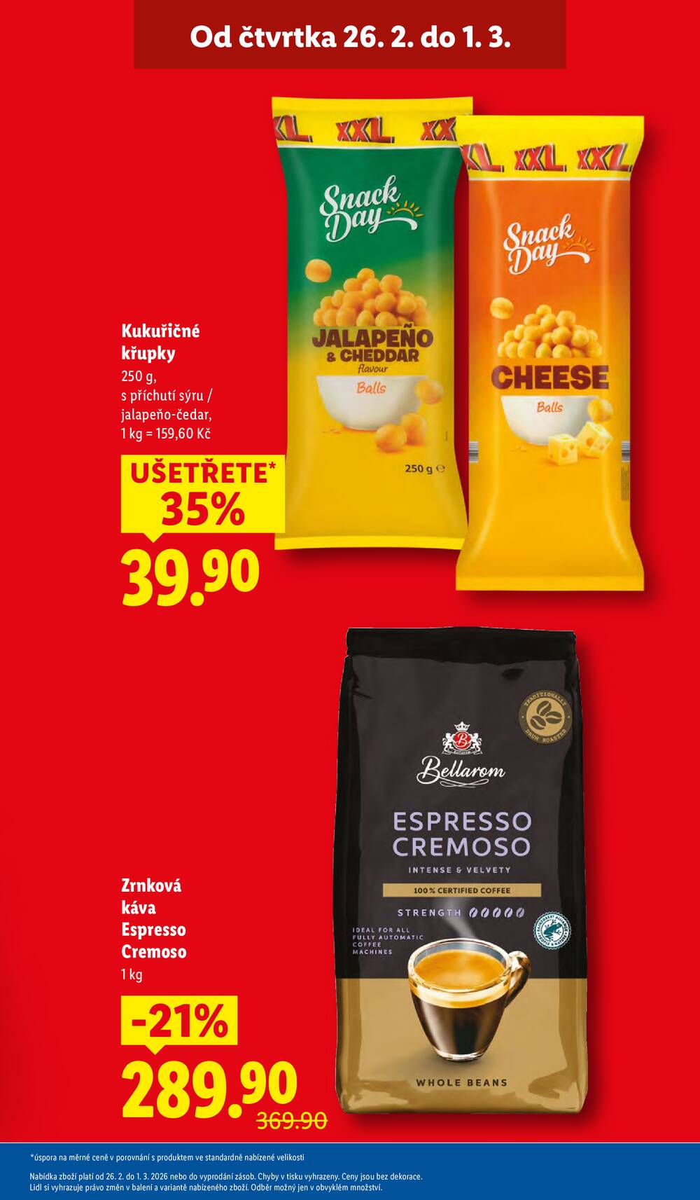 Leták Lidl - Lidl Čtvrtek od 26.2. do 1.3.2026 - strana 5 Leták Lidl - Lidl Čtvrtek od 26.2. do 1.3.2026 - strana 5