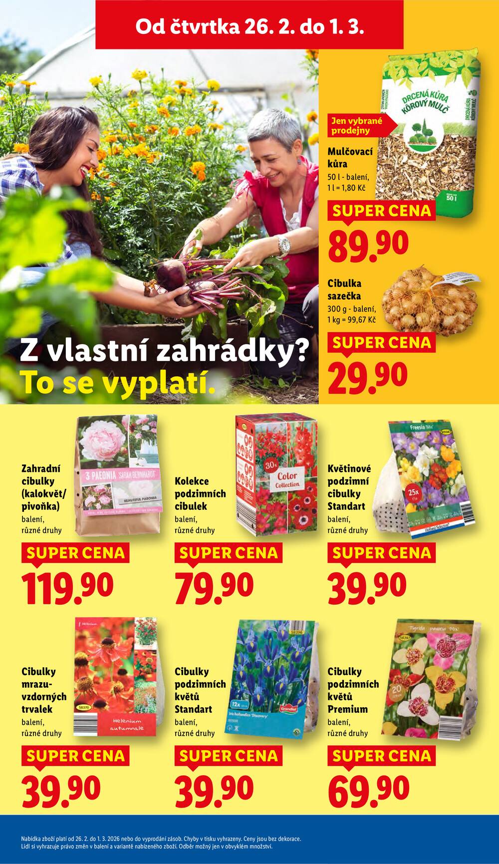 Lidl Čtvrtek od 26.2. do 1.3.2026