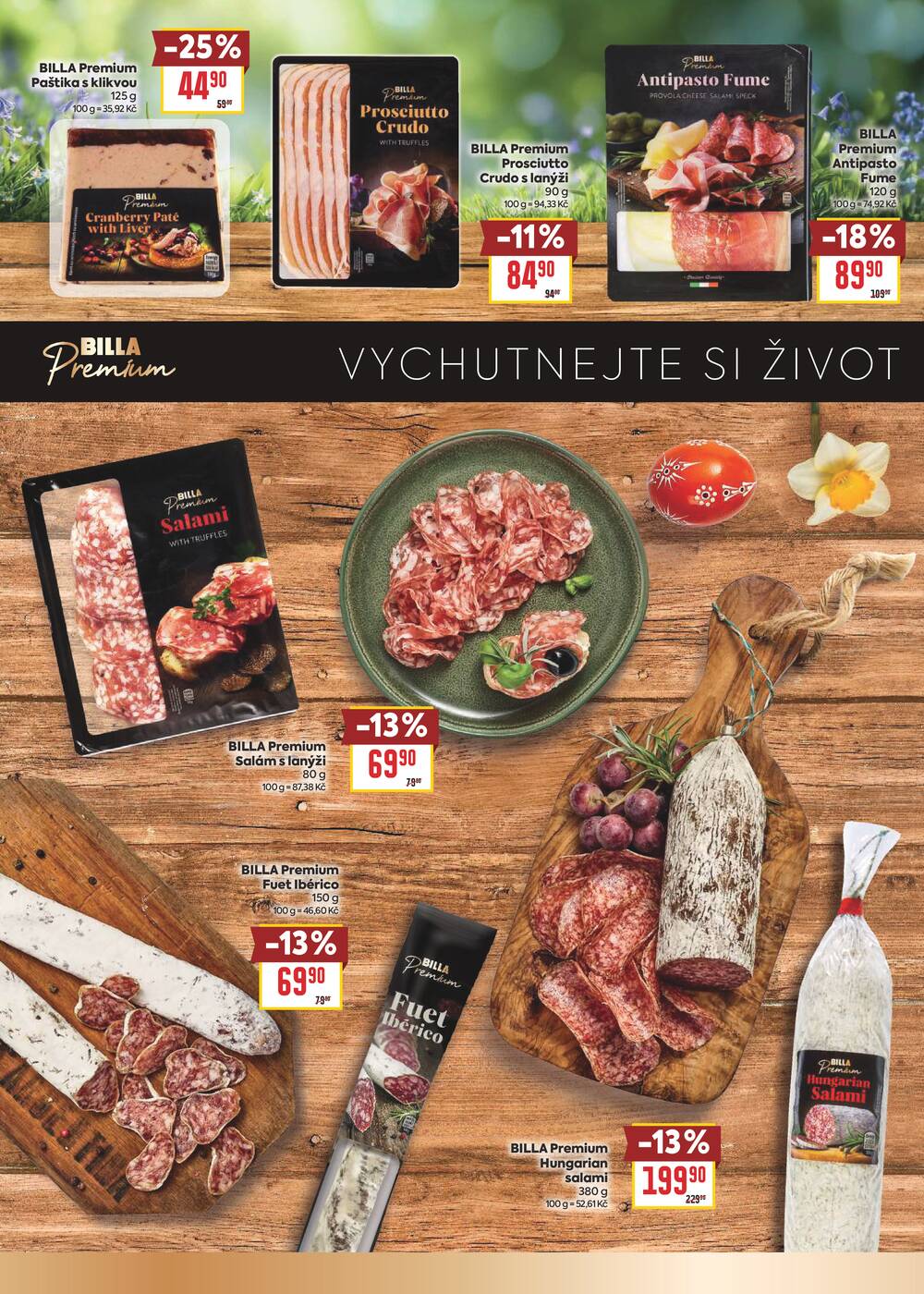 Billa Premium od 4.3. do 6.4.2026