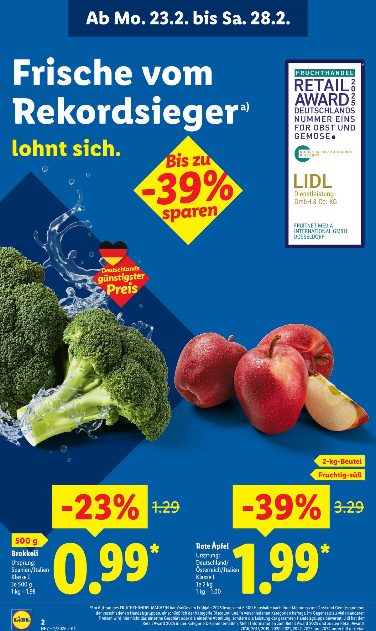 Leták Lidl Německo 23.2.-28.2.2026 strana 4