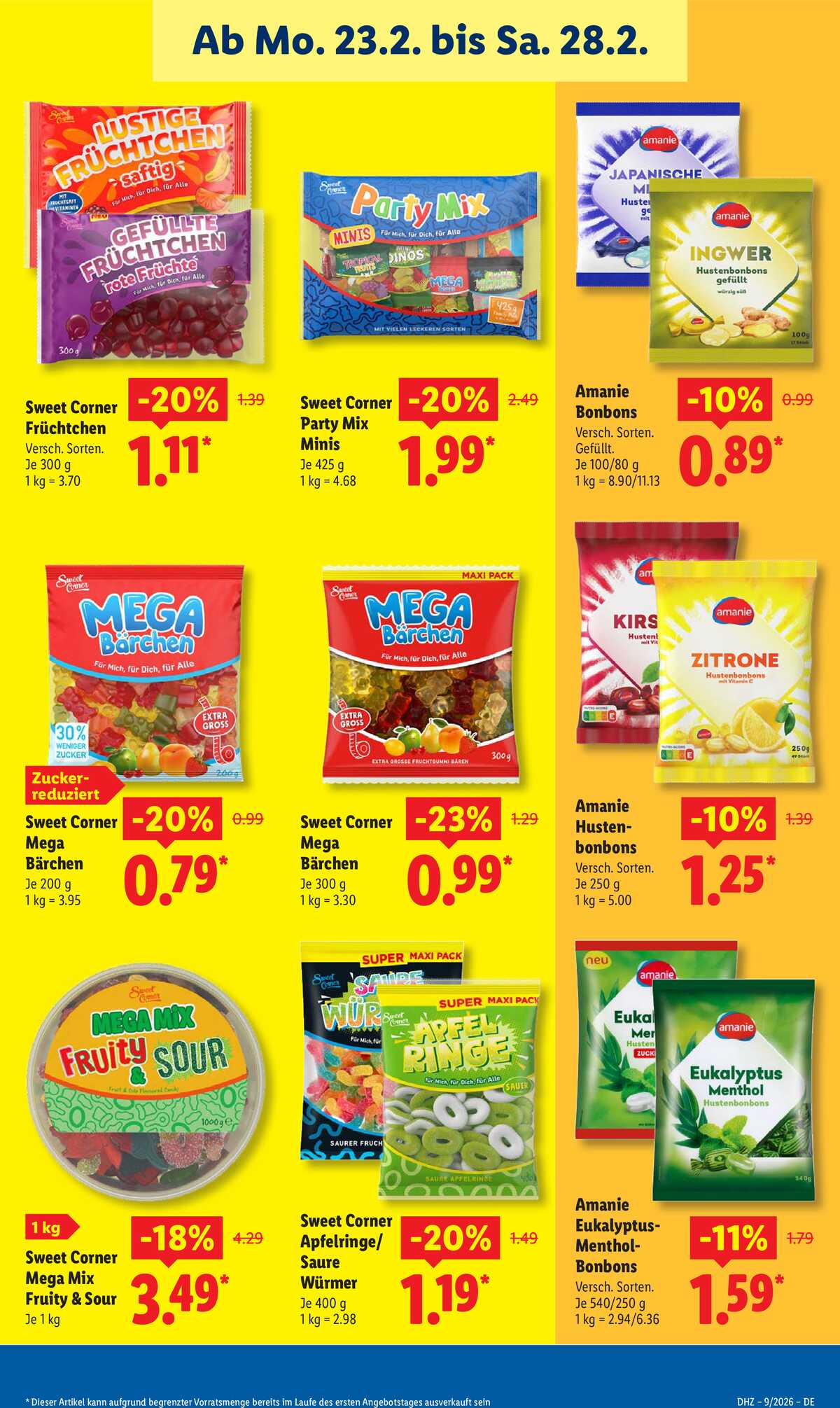 Leták Lidl Německo 23.2.-28.2.2026 strana 19