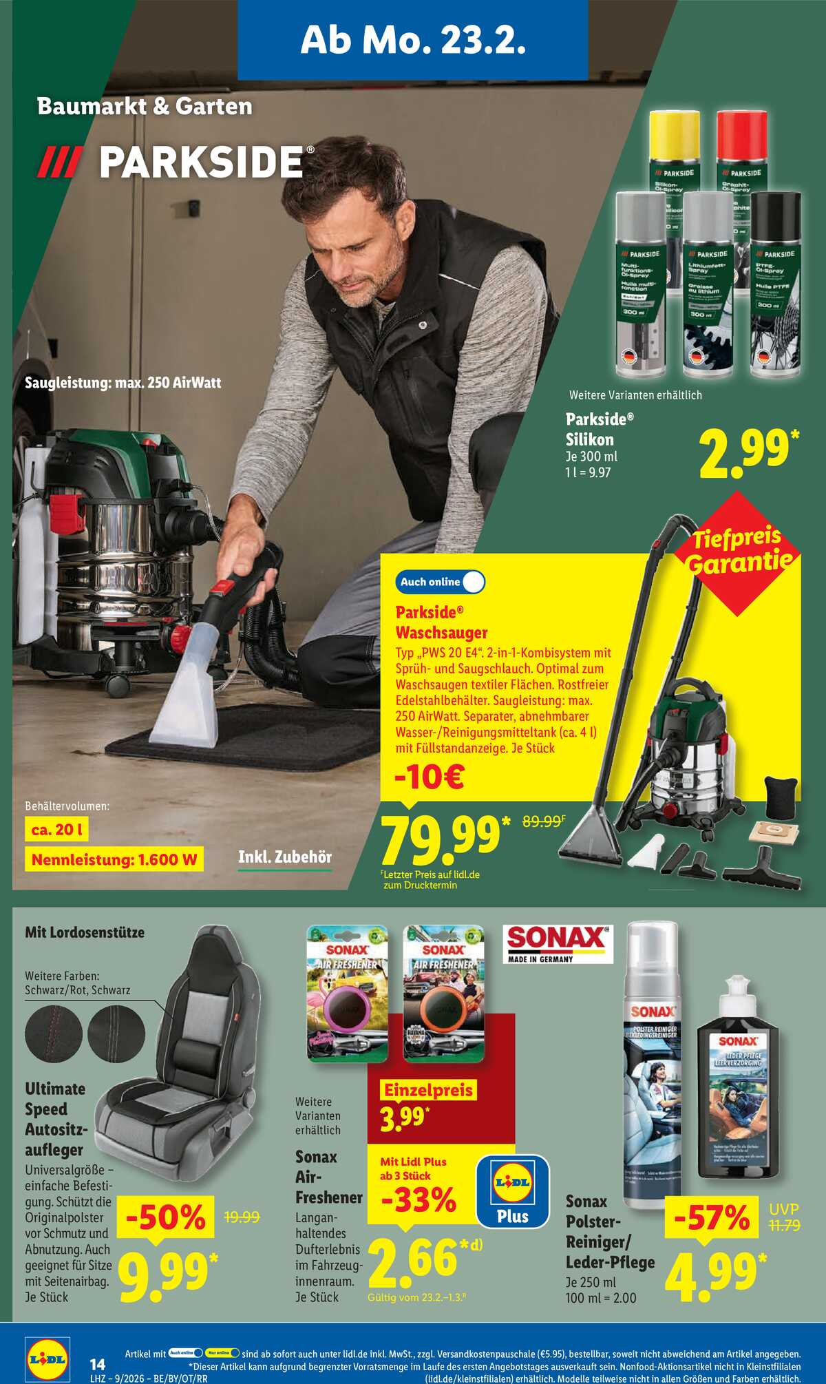 Leták Lidl Německo 23.2.-28.2.2026 strana 26