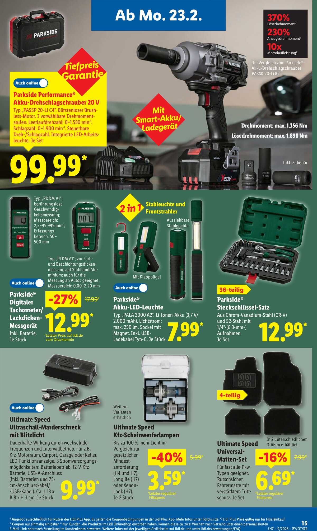 Leták Lidl Německo 23.2.-28.2.2026 strana 27