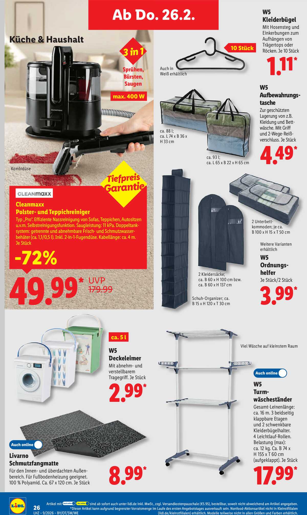 Leták Lidl Německo 23.2.-28.2.2026 strana 42